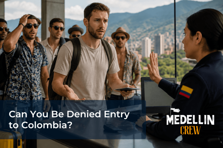 foreign people in colombia